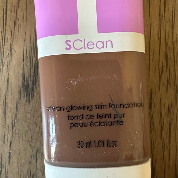 Sephora S Clean Clean Glowing Skin Foundation Shade 35 Sealed 30 ml NEW - Picture 2 of 5